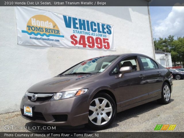 2010 Honda Civic LX Sedan in Urban Titanium Metallic