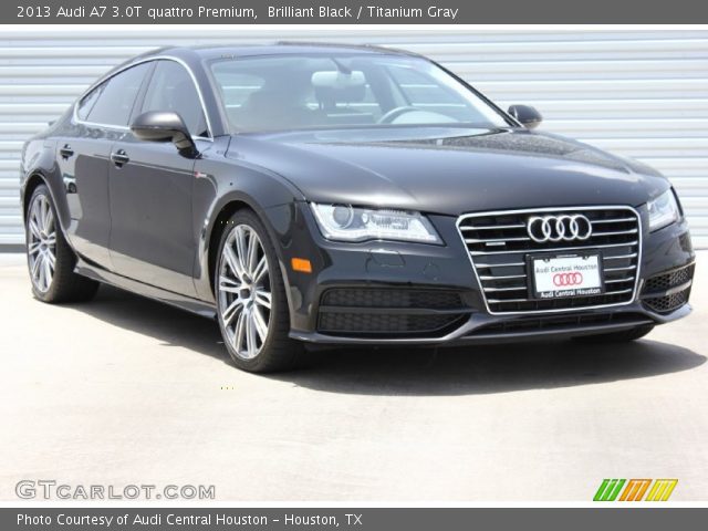 2013 Audi A7 3.0T quattro Premium in Brilliant Black