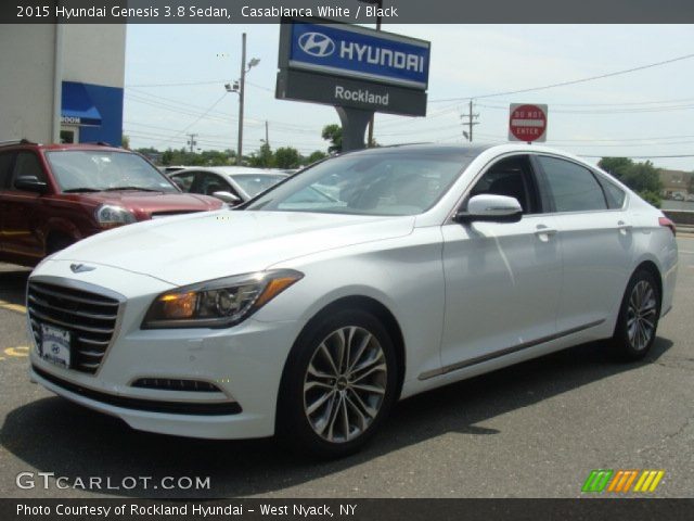 2015 Hyundai Genesis 3.8 Sedan in Casablanca White