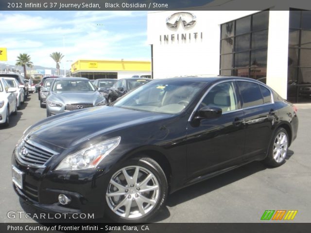 2012 Infiniti G 37 Journey Sedan in Black Obsidian