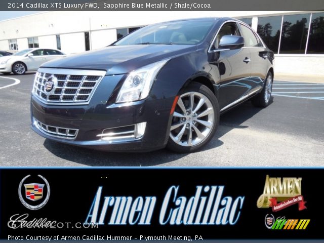 2014 Cadillac XTS Luxury FWD in Sapphire Blue Metallic