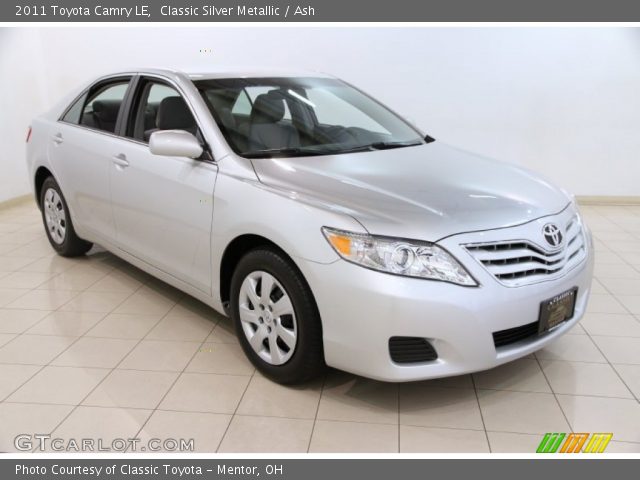 2011 Toyota Camry LE in Classic Silver Metallic