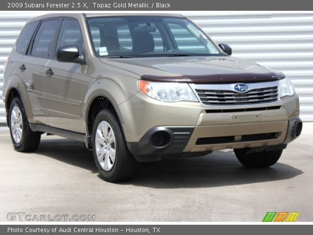 2009 Subaru Forester 2.5 X in Topaz Gold Metallic