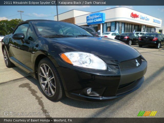 2011 Mitsubishi Eclipse Spyder GT in Kalapana Black