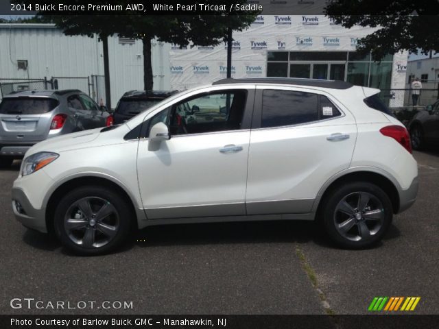 2014 Buick Encore Premium AWD in White Pearl Tricoat