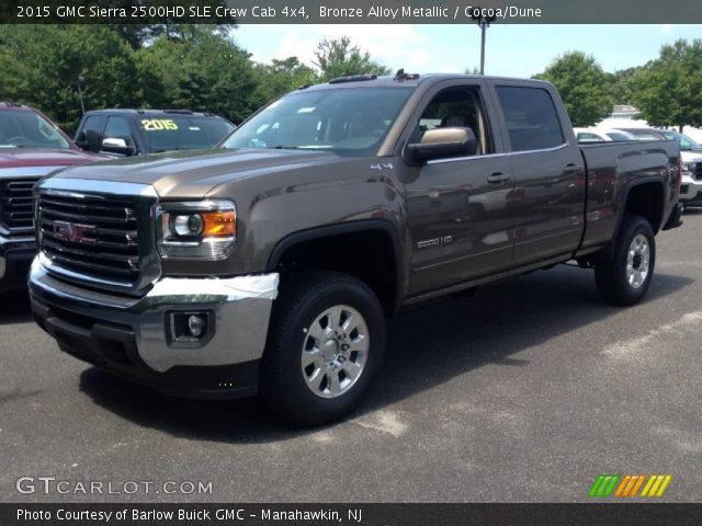 2015 GMC Sierra 2500HD SLE Crew Cab 4x4 in Bronze Alloy Metallic
