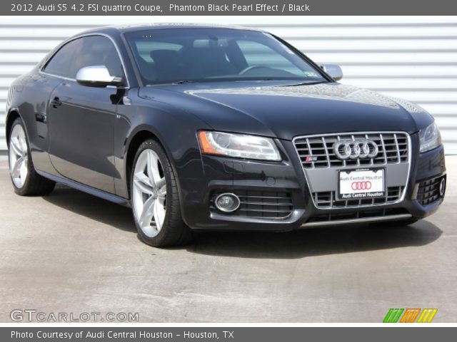 2012 Audi S5 4.2 FSI quattro Coupe in Phantom Black Pearl Effect