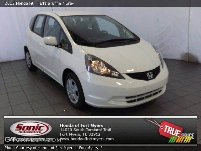 2013 Honda Fit  in Taffeta White