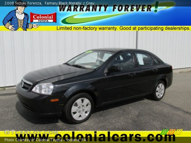 2008 Suzuki Forenza  in Fantasy Black Metallic