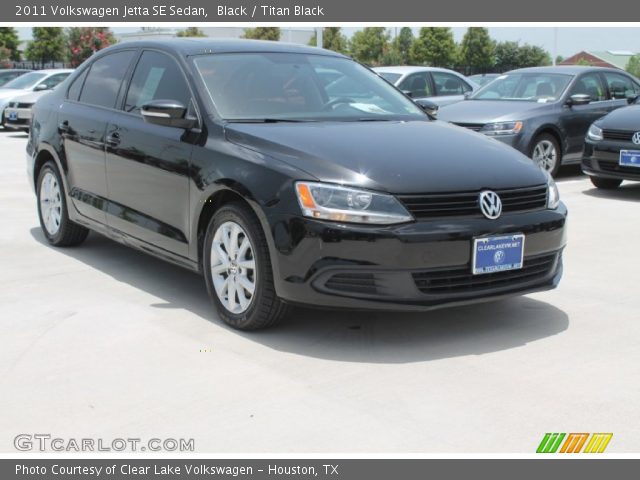 2011 Volkswagen Jetta SE Sedan in Black