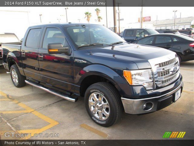 2014 Ford F150 XLT SuperCrew in Blue Jeans