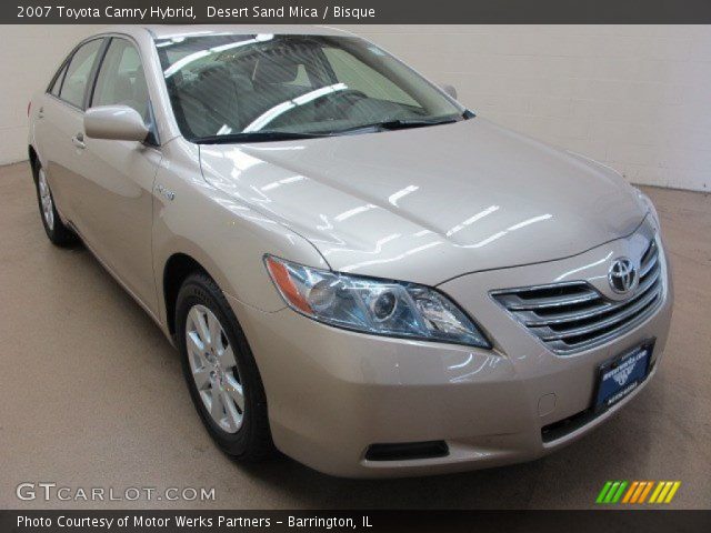 2007 Toyota Camry Hybrid in Desert Sand Mica