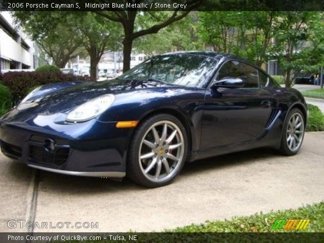 2006 Porsche Cayman S in Midnight Blue Metallic