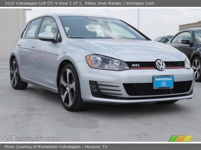 2015 Volkswagen Golf GTI 4-Door 2.0T S in Reflex Silver Metallic
