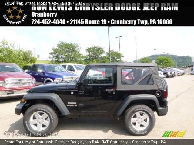 2014 Jeep Wrangler Sport 4x4 in Black