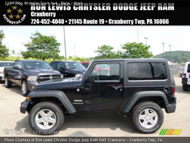 2014 Jeep Wrangler Sport 4x4 in Black