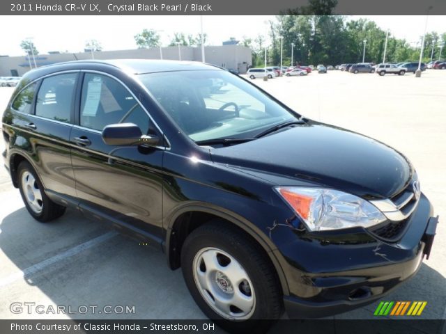 2011 Honda CR-V LX in Crystal Black Pearl