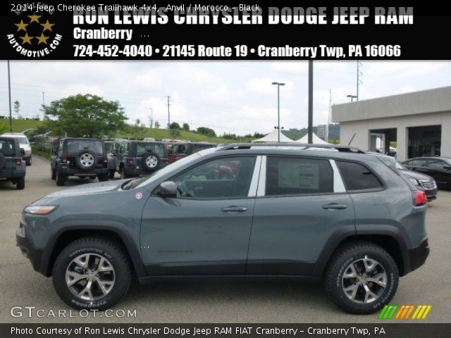 2014 Jeep Cherokee Trailhawk 4x4 in Anvil