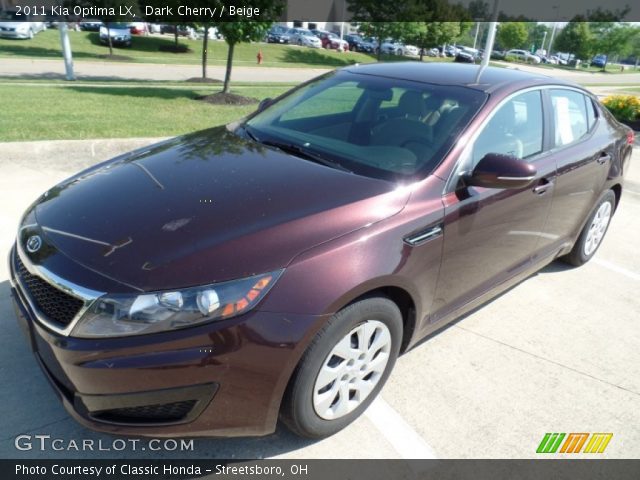 2011 Kia Optima LX in Dark Cherry
