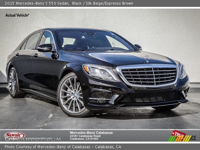 2015 Mercedes-Benz S 550 Sedan in Black