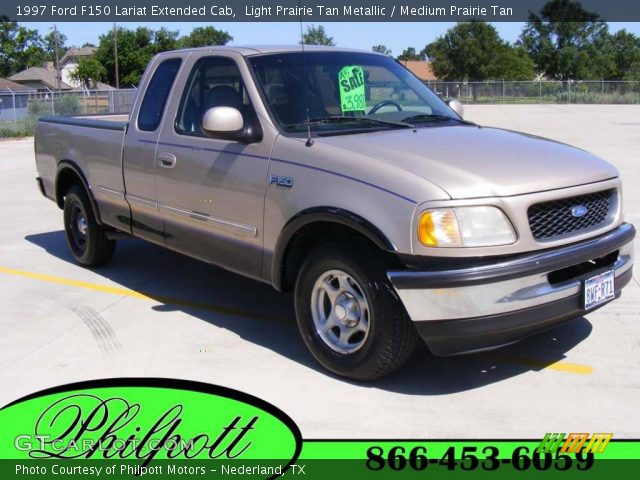 1997 Ford F150 Lariat Extended Cab in Light Prairie Tan Metallic