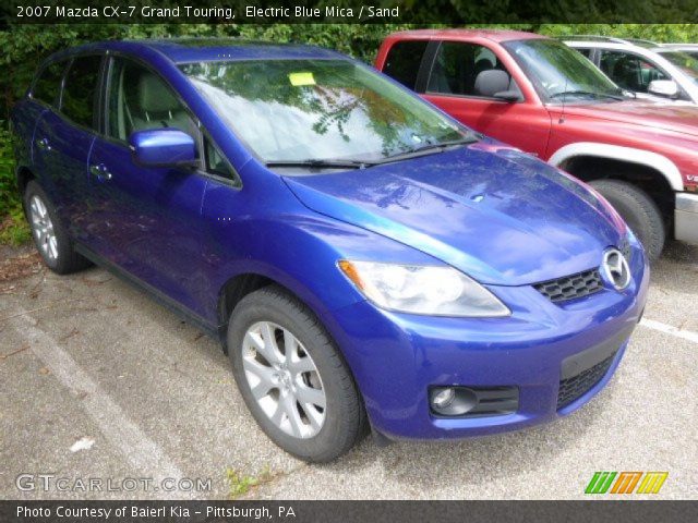 2007 Mazda CX-7 Grand Touring in Electric Blue Mica