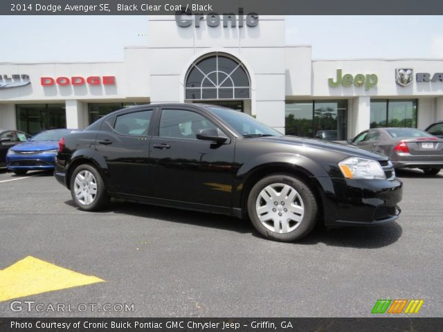 2014 Dodge Avenger SE in Black Clear Coat