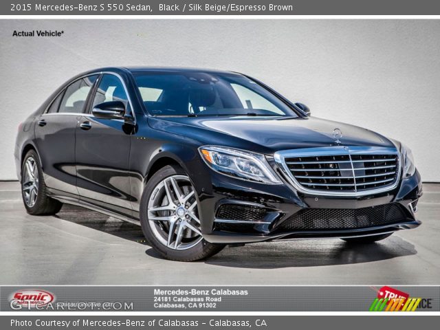 2015 Mercedes-Benz S 550 Sedan in Black