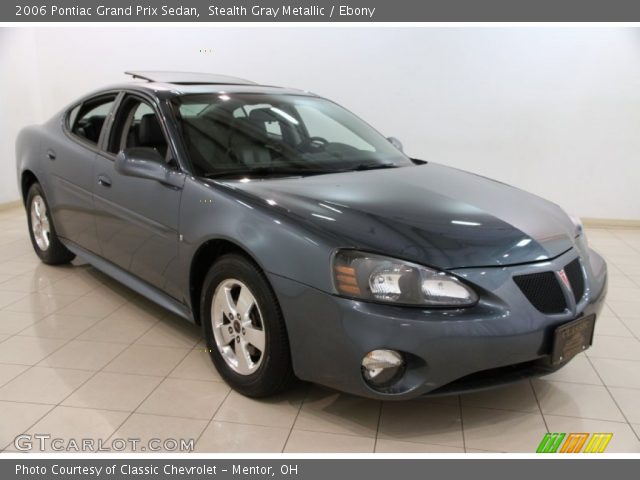 2006 Pontiac Grand Prix Sedan in Stealth Gray Metallic