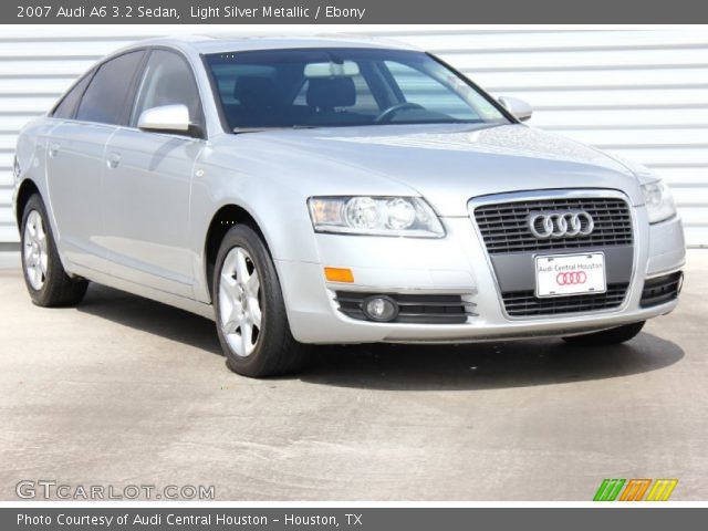 2007 Audi A6 3.2 Sedan in Light Silver Metallic