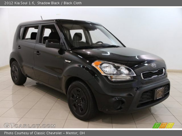 2012 Kia Soul 1.6 in Shadow Black