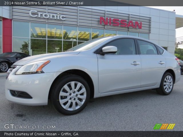 2014 Nissan Sentra S in Brilliant Silver