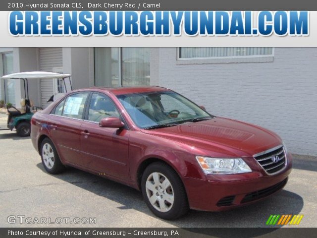 2010 Hyundai Sonata GLS in Dark Cherry Red