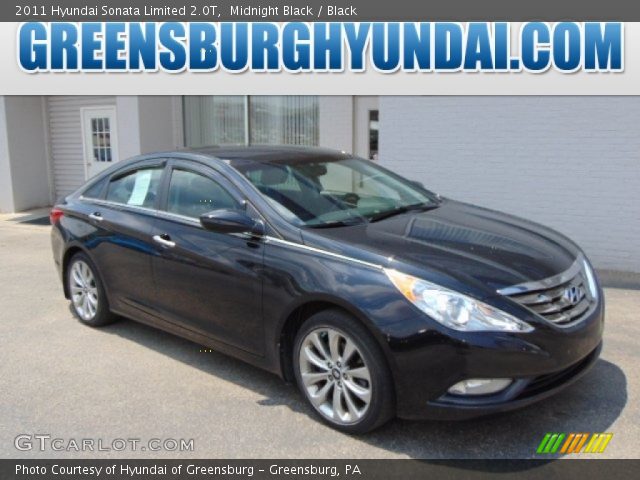 2011 Hyundai Sonata Limited 2.0T in Midnight Black