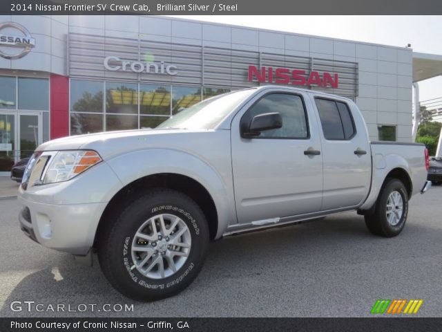 2014 Nissan Frontier SV Crew Cab in Brilliant Silver