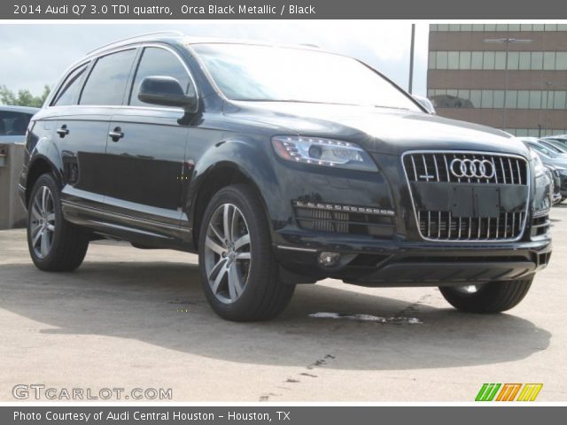 2014 Audi Q7 3.0 TDI quattro in Orca Black Metallic