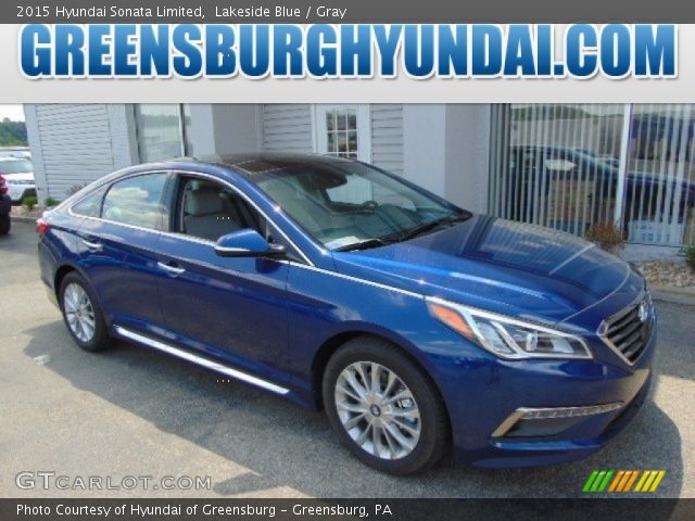 2015 Hyundai Sonata Limited in Lakeside Blue