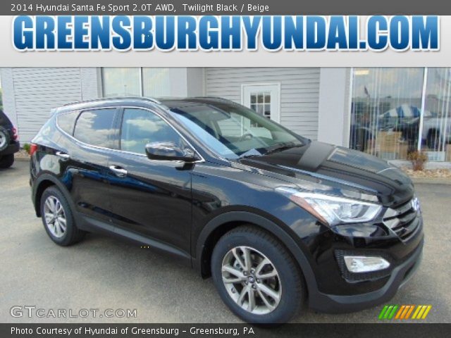2014 Hyundai Santa Fe Sport 2.0T AWD in Twilight Black