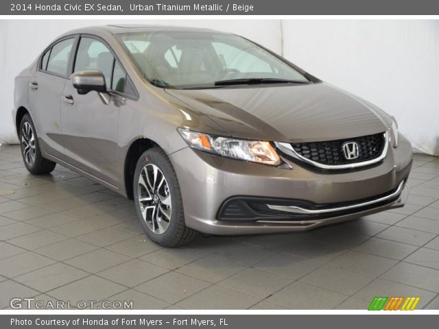 2014 Honda Civic EX Sedan in Urban Titanium Metallic