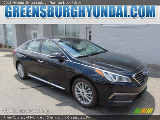 2015 Hyundai Sonata Limited in Phantom Black