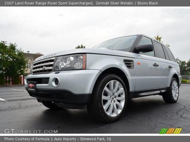 2007 Land Rover Range Rover Sport Supercharged in Zermatt Silver Metallic