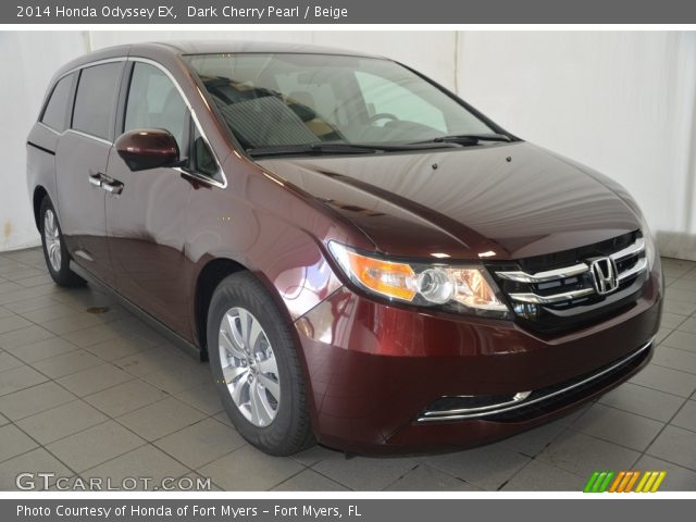 2014 Honda Odyssey EX in Dark Cherry Pearl