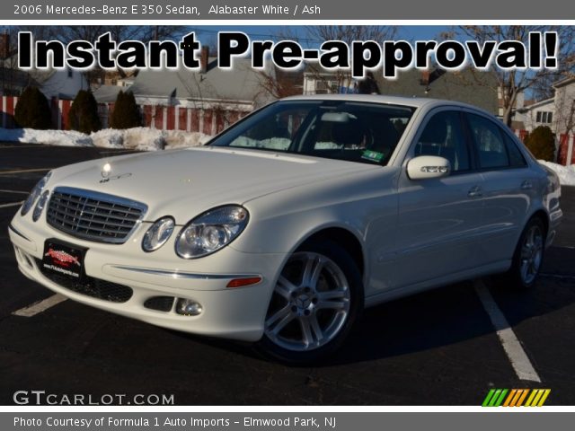 2006 Mercedes-Benz E 350 Sedan in Alabaster White