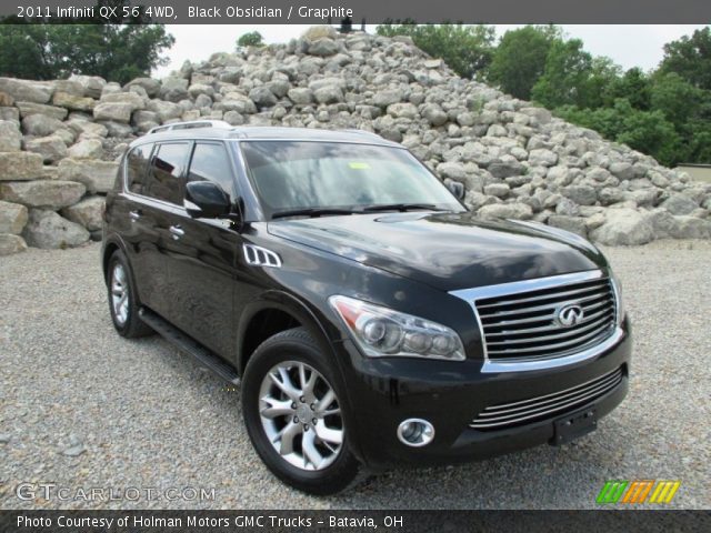 2011 Infiniti QX 56 4WD in Black Obsidian