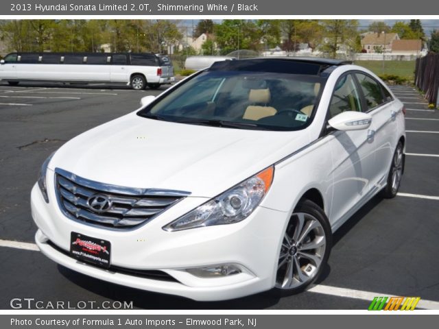 2013 Hyundai Sonata Limited 2.0T in Shimmering White