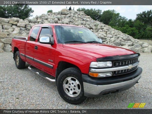 2001 Chevrolet Silverado 1500 LT Extended Cab 4x4 in Victory Red