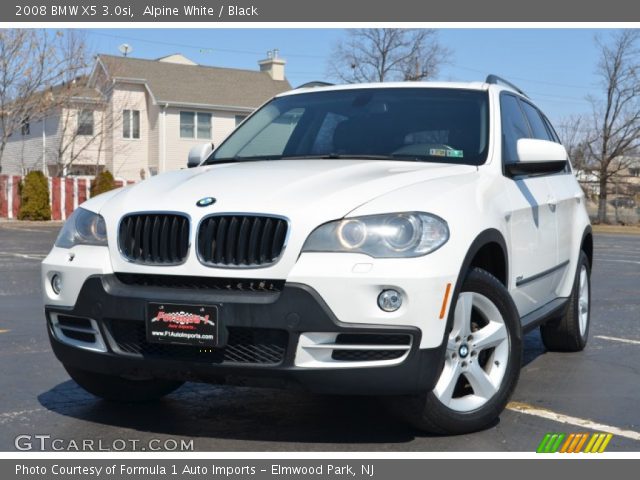 2008 BMW X5 3.0si in Alpine White