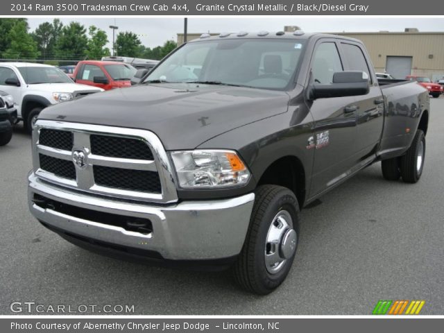 2014 Ram 3500 Tradesman Crew Cab 4x4 in Granite Crystal Metallic