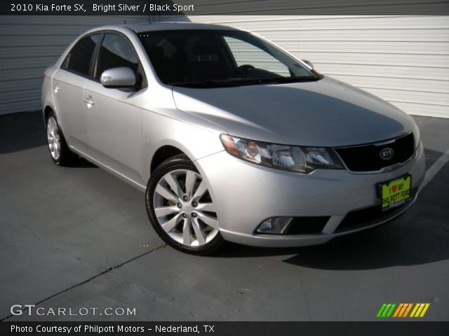 2010 Kia Forte SX in Bright Silver