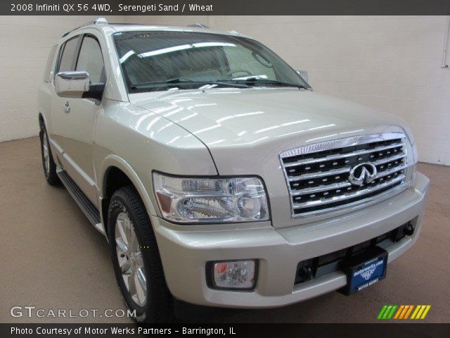 2008 Infiniti QX 56 4WD in Serengeti Sand